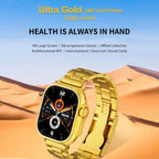🌟 24K Gold Ultra Smartwatch ⌚ - ArabiaBay
