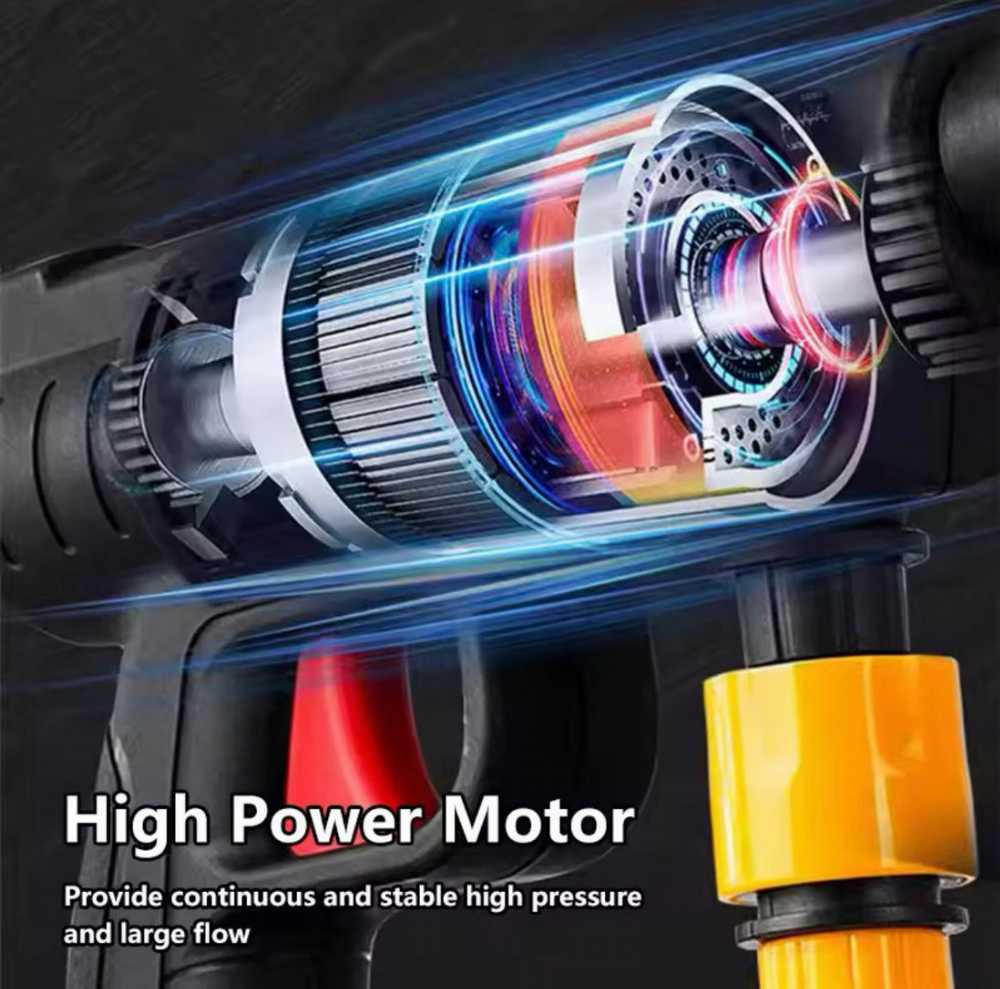 Double Battery Car Washer Gun - ArabiaBay